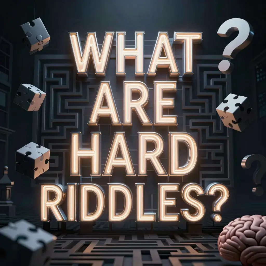 riddles hard