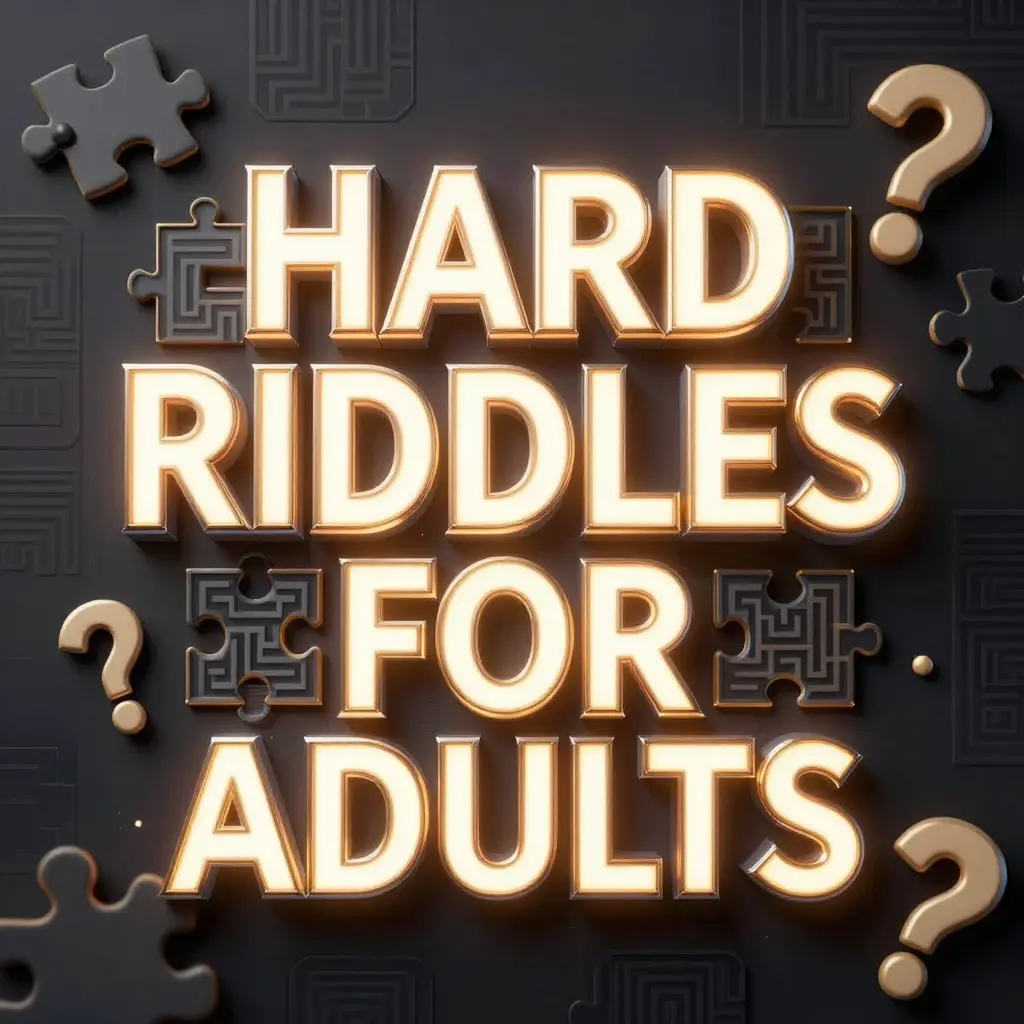riddles for adults with answers