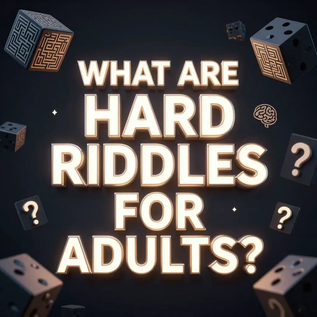 hard riddles for adults