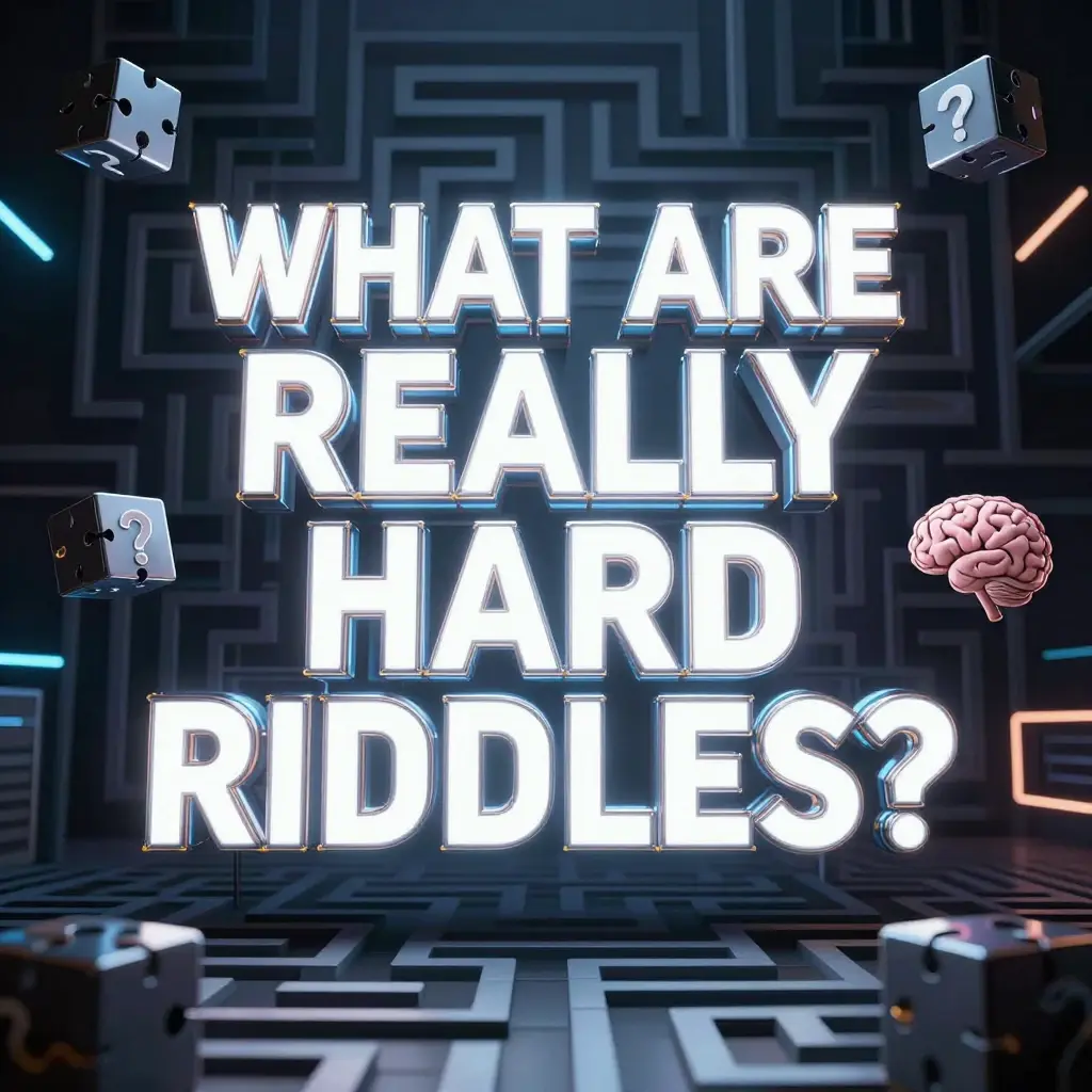really hard riddles