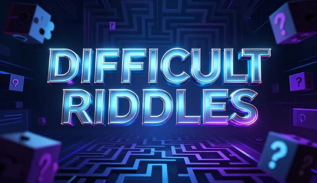 difficult riddles